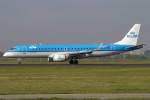 KLM - Cityhopper, PH-EZT, Embraer, 190LR, 07.10.2013, AMS, Amsterdam, Netherlands             