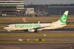 PH-HZI Transavia Boeing 737-8K2(WL)   gelandet in Amsterdam am 13.03.2015