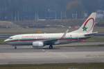 CN-RNQ Royal Air Maroc Boeing 737-7B6(WL)  in Amsterdam am 15.03.2015 gelandet