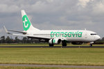 Transavia PH-HZW nach der Landung in Amsterdam 21.8.2016