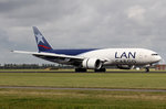 LAN Cargo N776LA nach der Landung in Amsterdam 21.8.2016