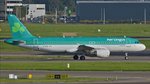 . EI-DVE Airbus A320-214  Aer Lingus fährt zur Startbahn des Flughafens Schiphol.  27.09.2016