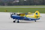 Donau Air service Antonov-AN2 Flughafen Innsbruck 26.11.2009