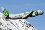 Take off B737/Transavia / Innsbruck (LOWI / INN) / 27.02.2010.
