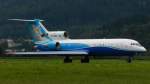 INN Innsbruck-Kranebitten, Austria,
17. Juli 2011, 
Yak-Service  Yak 42D,
RA-42387, backtrack Rwy 08 to VKO (Moskau)
