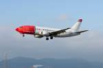 Landung B737/Norwegian/Salzburg/23.01.10