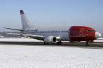 Norwegian, LN-KKP, Boeing, B737-3M8, 16.01.2010, SZG, Salzburg, Austria     