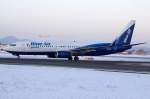Blue Air, YR-BIC, Boeing, B737-8BK, 16.01.2010, SZG, Salzburg, Austria       