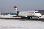 Austrian Arrows, OE-LCL, Bombardier, CRJ200LR, 16.01.2010, SZG, Salzburg, Austria      
