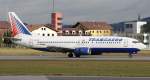 Transaero Airlines Boeing 737-4S3 EI-CXK Flughafen Salzburg 15,01,2011