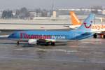 Thompson Fly Boeing 737-36N G-THON Flughafen Salzburg 03.01.2009