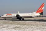 Austrian Airlines (Lauda Air), OE-LNR, Boeing, B737-8Z9-WL, 10.01.2009, SZG, Salzburg, Austria
