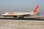 Austrian Airlines (Lauda Air), OE-LNP, Boeing, B737-8Z9, 10.01.2009, SZG, Salzburg, Austria 