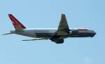 Aus meinem Archiv!
Die 777-200 der LAUDA Air beim Abflug aus Wien (VIE).
Aufnahme vom 3.8.2004 / 11:31h
