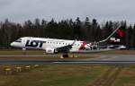LOT Polish Airlines, SP-LIB, (c/n 17000132),Embraer ERJ 170bis200, 23.12.2014,GDN-EPGD, Gdansk, Polen (Herbalife Ironman cs.)