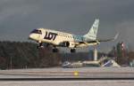 LOT Polish Airlines, SP-LIA, (c/n 170000025), Embraer ERJ 170bis200, 28.12.2014, GDN-EPGD, Gdansk, Polen (MamaMia cs.)