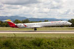 Iberia - Air Nostrum, EC-MVZ, Bombardier, CRJ-1000, 13.08.2019, BSL, Basel, Switzerland




