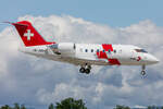 Swiss Air Ambulance, HB-JWB, Bombardier, Challenger 650, 07.07.2021, BSL, Basel, Switzerland