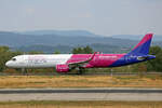 Wizz Air Malta, 9H-WNY, Airbus A321-271NX, msn: 12480, 15.August 2026, BSL Basel - M�hlhausen, Switzerland.