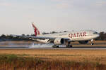 Qatar Airways Cargo, A7-BFT, Boeing B777-F, msn: 66338/1628, 15.August 2026, BSL Basel - M�hlhausen, Switzerland.