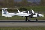 Private, N424TX, Diamond, DA-42 Twin Star, 20.04.2010, BSL, Basel, Switzerland 


