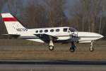 Private, N87PP, Cessna, 421 Golden Eagle, 12.02.2015, BSL, Basel, Switzerland         