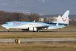 Thomsonfly, G-FDZA, Boeing, B737-8K5, 30.01.2016, GVA, Geneve, Switzerland 



