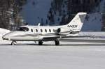 Tulip Air, N4483W, Beech, 400A Beechjet, 31.01.2009, SMV, Samedan, Switzerland