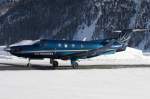 Swiss Jet, HB-FOI, Pilatus, PC-12, 31.01.2009, SMV, Samedan, Switzerland