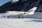 Private, I-ULJA, Dassault, Falcon 20F-5B, 31.01.2009, SMV, Samedan, Switzerland