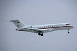 Luftwaffe, 14+03, Bombardier Global Express 5000, 19.Januar 2017, ZRH Zürich, Switzerland.