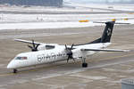 Austrian Airlines, OE-LGP, Bombardier DHC 8-402,  Spirit of Alpbach , 19.Januar 2017, ZRH Zürich, Switzerland.
