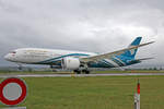 Oman Air, A4O-SA, Boeing 787-8, 1.Mai 2017, ZRH Zürich, Switzerland.