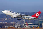 Turkish Cargo, TC-JCT, Airbus A310-304F, msn: 502,  Samsun , 26.Januar 2008, ZRH Zürich, Switzerland.