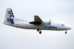 VLM Fokker F50 OO-VLQ, cn(MSN): 20159,
Zürich-Kloten Airport, 26.01.2018.