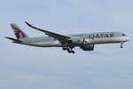 Qatar Airways Airbus A350-941 A7-ALR, cn(MSN): 078,
Zürich-Kloten Airport, 25.01.2018.