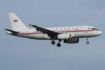 Armenia Government Airbus A319-132(CJ) 701, cn(MSN): 913,
Zürich-Kloten Airport, 25.01.2018.