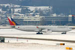 Philippine Airlines, F-OHPM, Airbus A340-313X, msn: 196, 26.Januar 2007, ZRH Zürich, Switzerland.