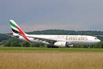 Emirates Airlines, A6-EAN, Airbus A330-243, msn: 494, 22.Juni 2008, ZRH Zürich, Switzerland.