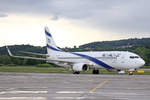 EL AL Israel Airlines, 4X-EKF, Boeing 737-8HX, msn: 29638/2766, 21.Mai 2018, ZRH Zürich, Switzerland.