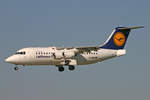 Lufthansa (Operated by Cityline), D-AVRI, BAe Avro RJ85, msn: E2270, 08.Mai 2008, ZRH Zürich, Switzerland.