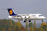 Lufthansa (Operated by Cityline), D-AVRM, BAe Avro RJ85, msn: E2288, 23.Oktober 2010, ZRH Zürich, Switzerland.
