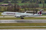 Qatar Airways Airbus A350-941 A7-ALI, cn(MSN): 021,
Zürich-Kloten Airport, 21.01.2018.
