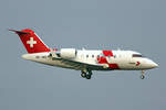 REGA Swiss Air Ambulance, HB-JWC, Bombardier Challenger 650, msn: 6114, 21.Januar 2019, ZRH Zürich, Switzerland.