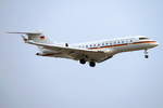 German Air Force, Bombardier BD-700-1A11 Global 5000, 14+01, cn(MSN): 9395,
Zürich-Kloten Airport, 25.01.2019.