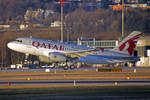 Qatar Amiri Flight, A7-HHJ, Airbus A319-133X CJ, msn: 1335, 27.Februar 2019, ZRH Zürich, Switzerland.