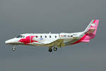 Pink Sparrow GmbH, OE-GJM, Cessna 560XLS Citation, msn: 560-5731, 12.Juni 2020, ZRH Zürich, Switzerland.