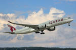 Qatar Airways, A7-ALL, Airbus A350-941, msn: 036, 11.Juli 2020, ZRH Zürich, Switzerland.