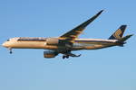 Singapore Airlines, Airbus A350-941 9V-SMD, cn(MSN): 037,
Zürich-Kloten Airport, 14.09.2020.