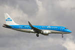 KLM Cityhopper, PH-EXM, Embraer E-175STD, msn: 17000639, 11.Oktober 2020, ZRH Zürich, Switzerland.